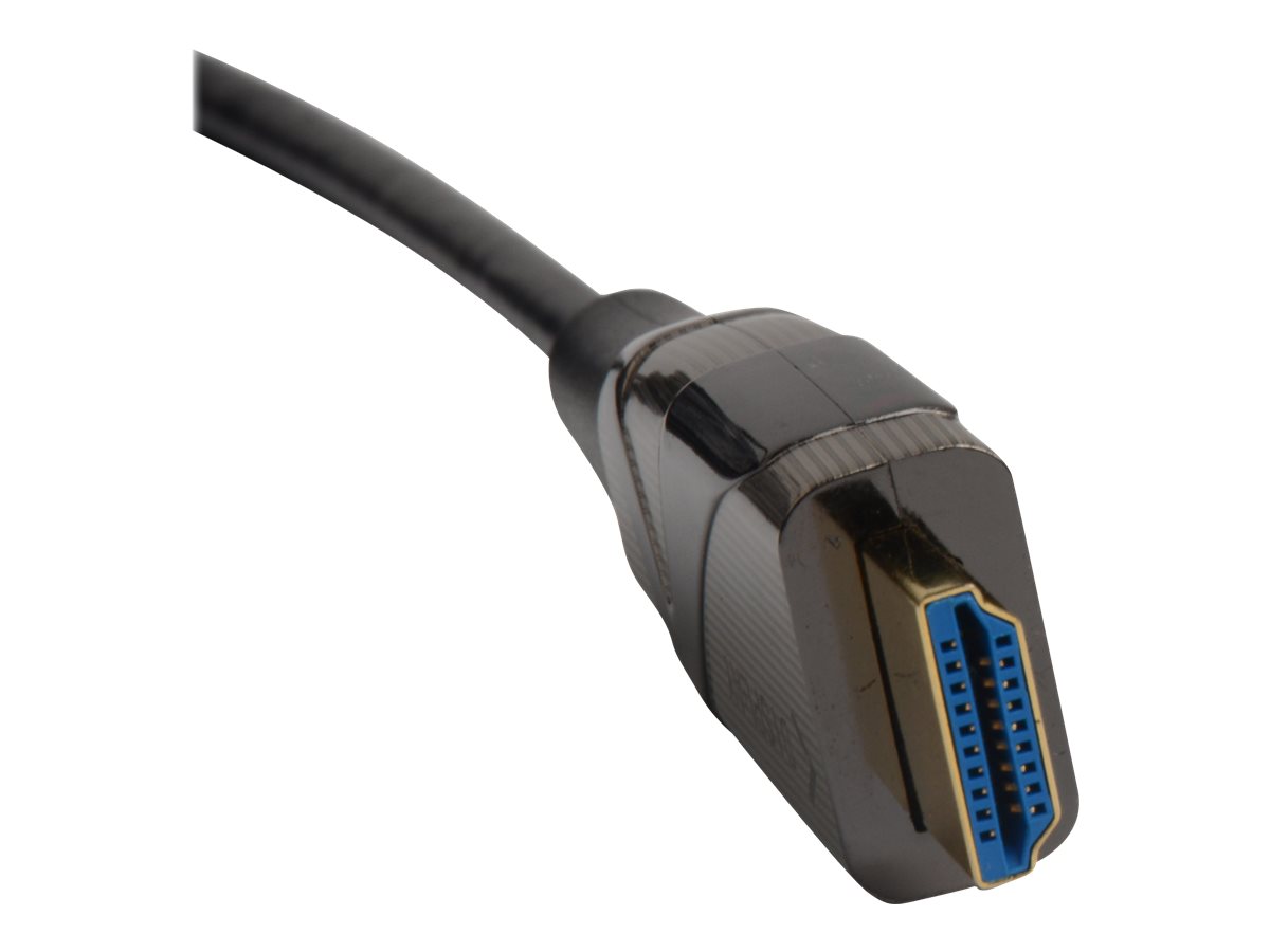 Techly HDMI 2.0 AOC LWL Kabel 10 m 4K 60 Hz Ethernet Schwarz