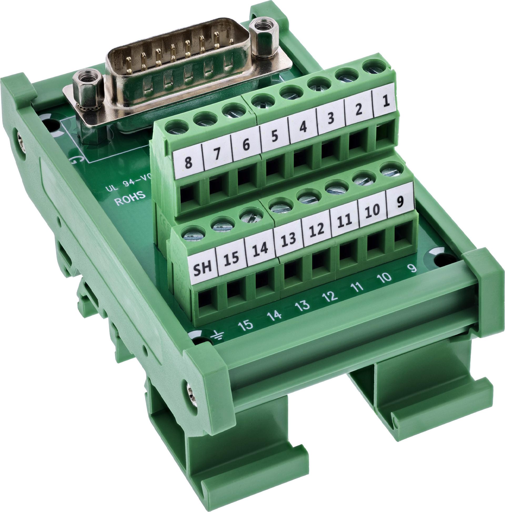InLine D-Sub 15 Terminalblock (92502D)