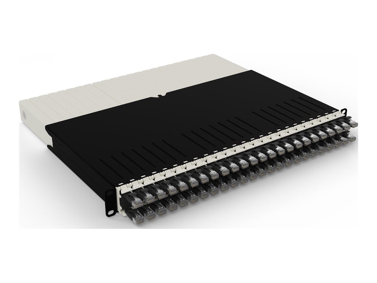 PATCHBOX patchbox.one 8RU STP CAT 6a Schwarz