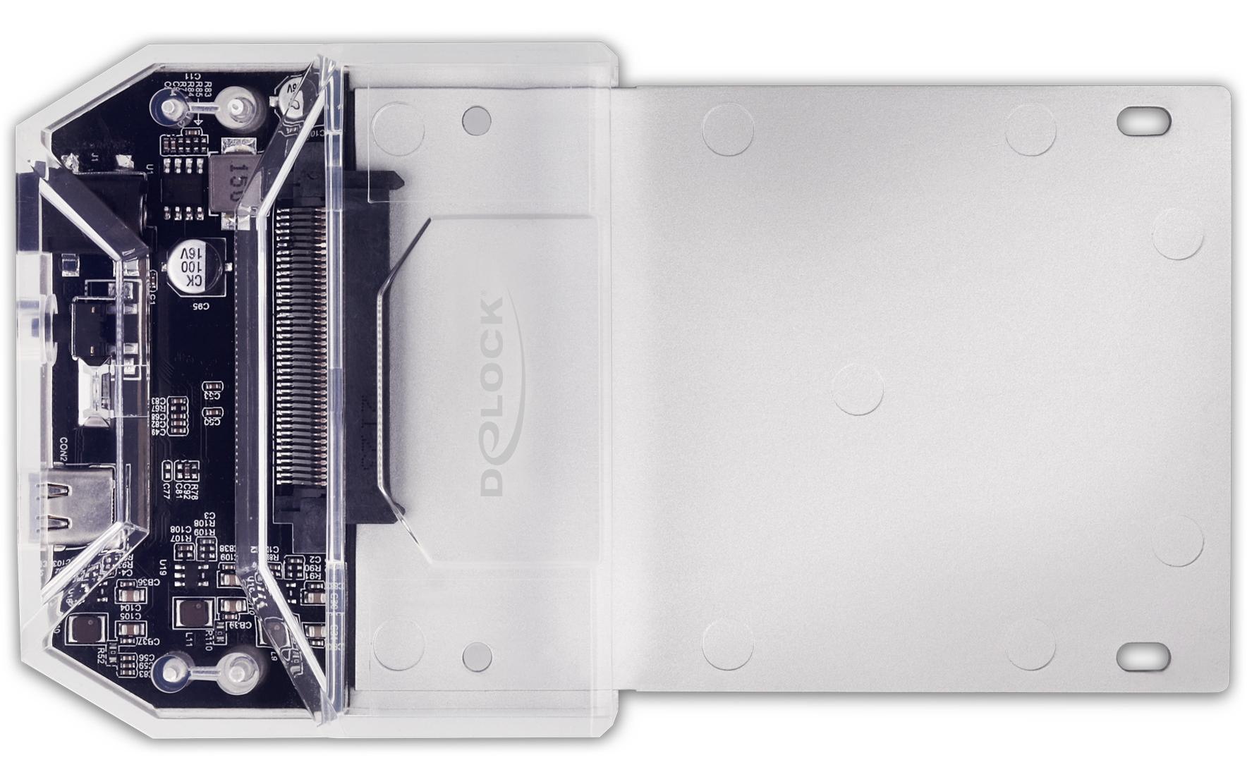 Delock SSD-Dockingstation U.2 USB-C 3.2 Gen 2 Schwarz