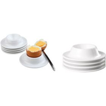 APS Eierbecher, aus Melamin, weiß, 4er Set Durchmesser: 85 mm, Höhe: 20 mm - 1 Stück (83848)