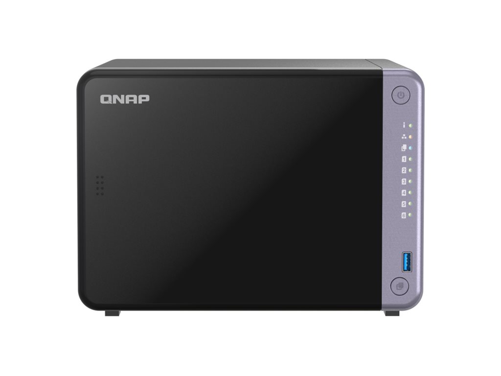 QNAP TS-632X-4G NAS-Server 6-Bay Tower Schwarz