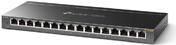 TP-LINK 16-P.GIGABIT EASY SMART SWITCH 16-Port Gigabit Easy Smart Switch, 16 Gigabit RJ45 Ports, Desktop Steel Case, MTU/Port/Tag-based VLAN, QoS, IGMP Snooping, Web/Utility Management