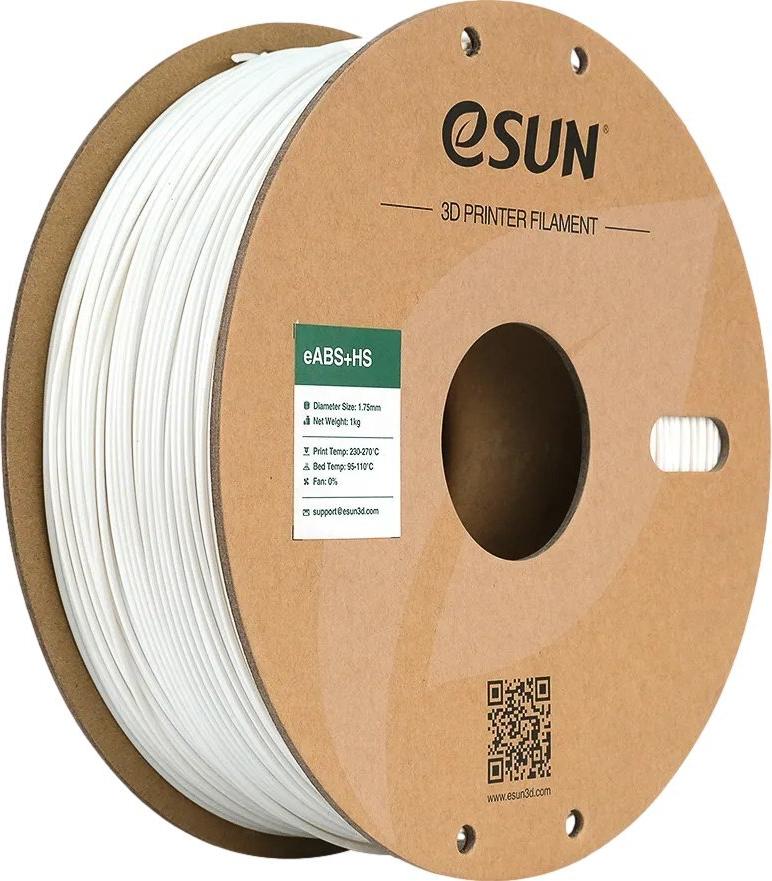 EABS 1,75mm WHITE 1kg ESUN 3D FILAMENT (eABSP175W1)