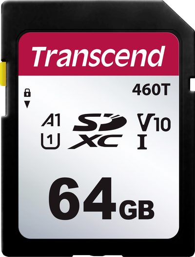 Transcend TS64GSDC460T-VS1 SD-Karte Retail 64 GB (TS64GSDC460T-VS1)