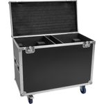 ROADINGER Flightcase 2x IP TMH-H760 mit Rollen (31001068)