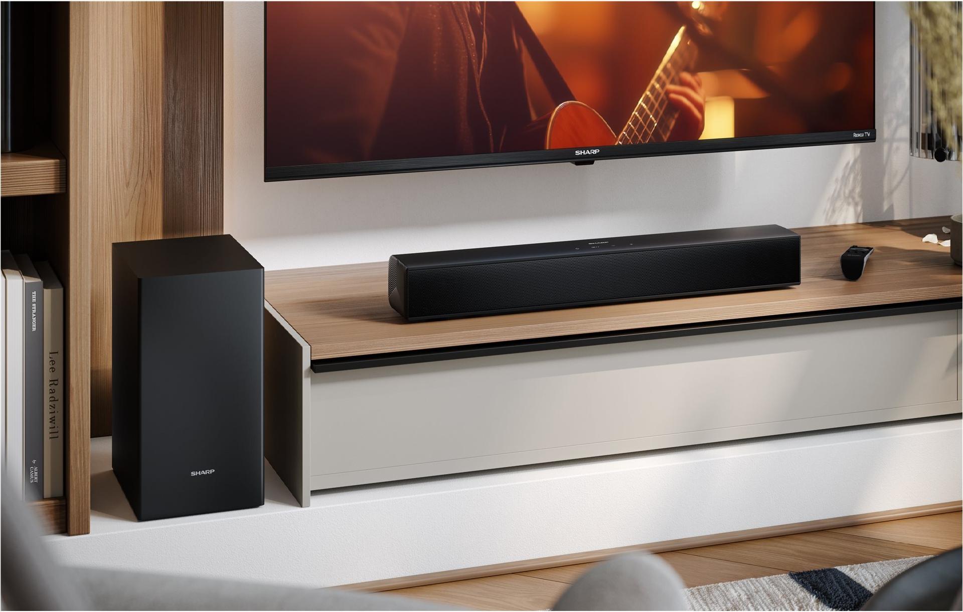 Sharp HT-SBW121 Soundleistensystem 2.1-Kanal 240 W Mattschwarz
