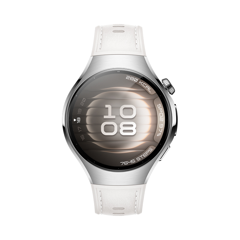 Huawei Watch 5 1.38" AMOLED Smartwatch 42 mm Edelstahl 316L Weiß