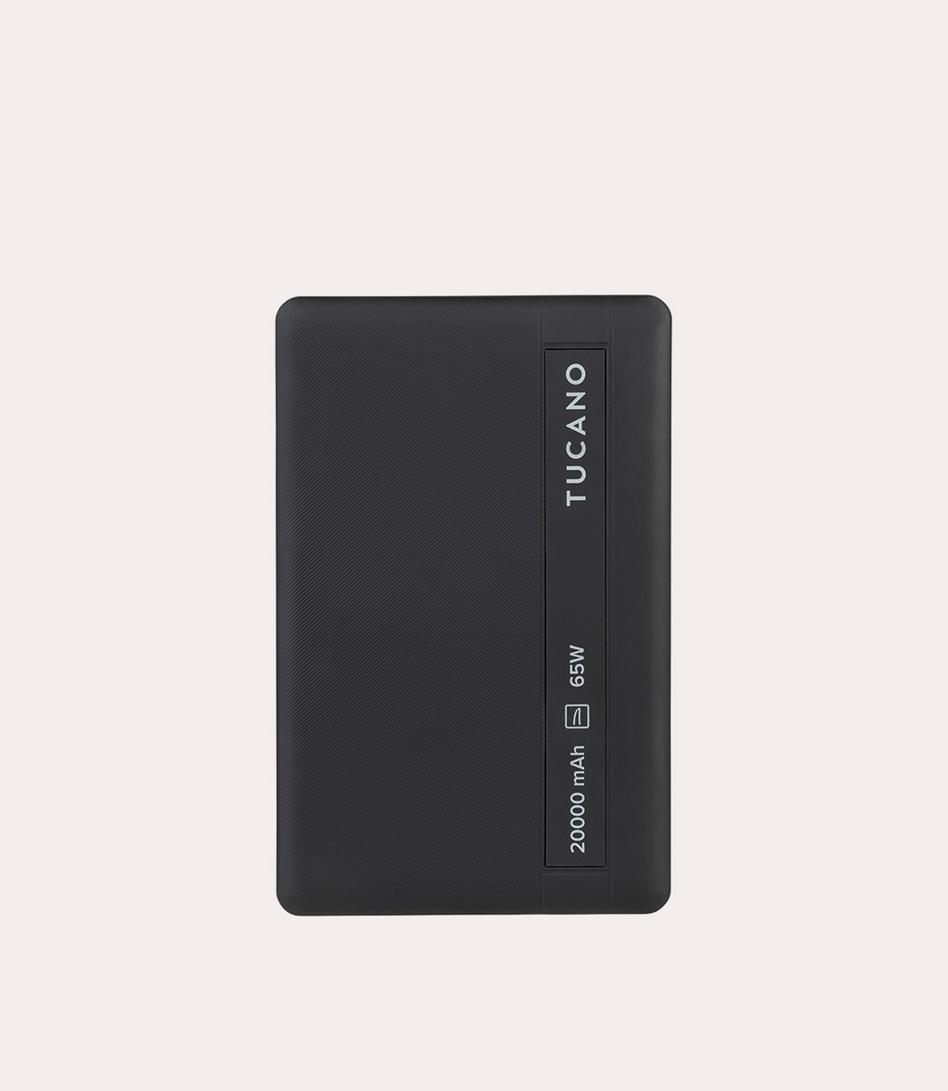 Tucano Powerbank MA-PBLA2065-BK 20000 mAh 65 W Schwarz