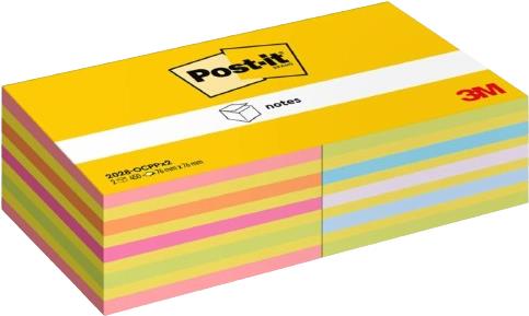 Post-It 2028-OCPPX2 Klebezettel Quadratisch Blau (2028-OCPPX2)