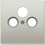 JUNG ES 2990 SAT. Produktfarbe: Edelstahl, Markenkompatibilität: JUNG, Material: Edelstahl (ES2990SAT)