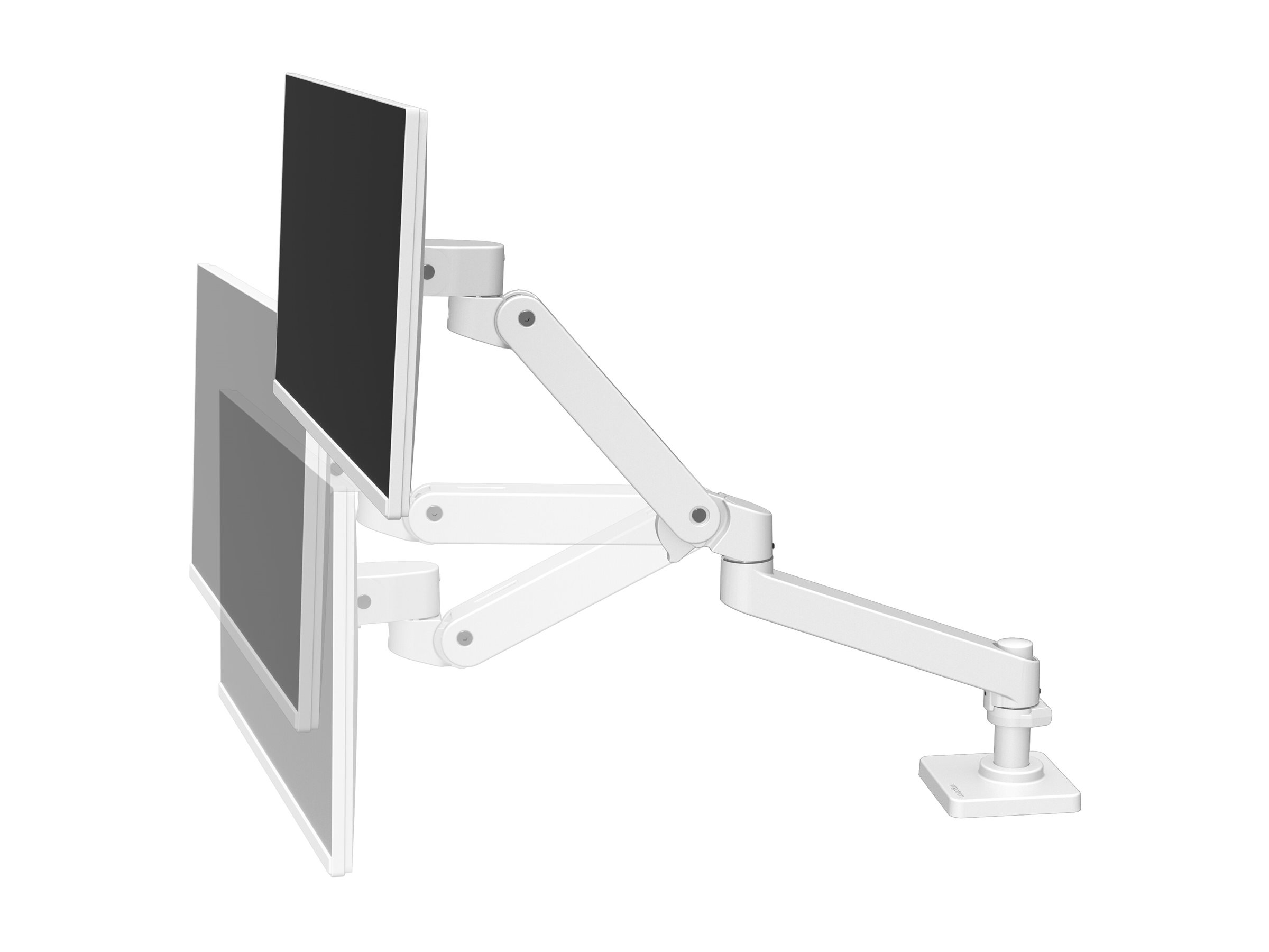 Ergotron LX Pro Monitorarm-Befestigungskit für LCD-Display bis 34" Aluminium Weiß
