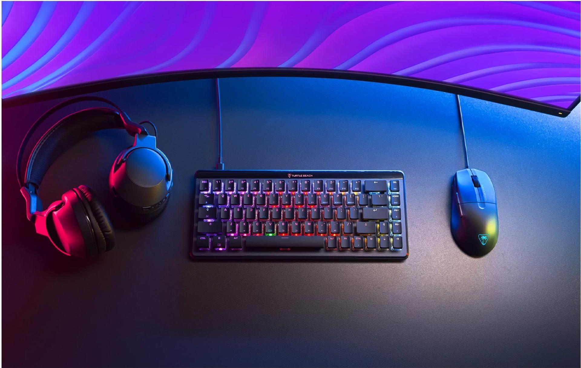 Turtle Beach Pure SEL Ergonomische Gaming-Maus 8000 DPI RGB Schwarz