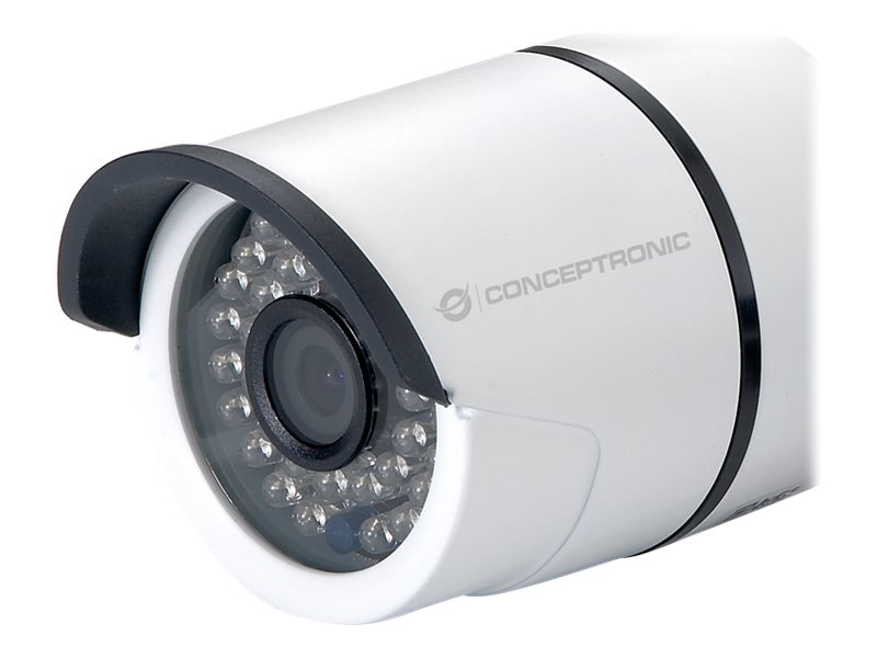 Conceptronic JARETH HD Wireless Cloud IP Kamera Outdoor 720p H.264 Weiß
