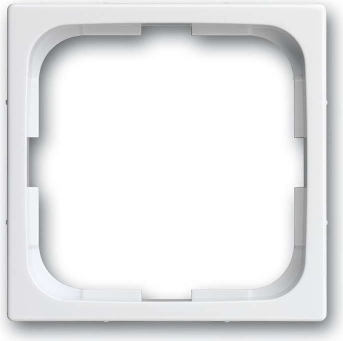 Busch Jaeger 1710-0-3863 Wandplatte/Schalterabdeckung Weiß (1710-0-3863)