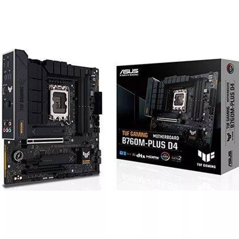 ASUS TUF GAMING B760M-PLUS D4 (90MB1DI0-M0EAY0)