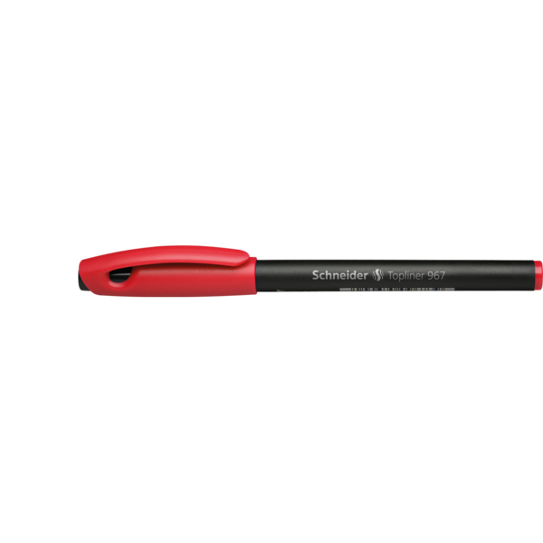Schneider Fineliner Rot 10 Stück