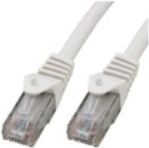 M-Cab 3929 Netzwerkkabel Weiß 1 m Cat6 U/UTP UTP 3929