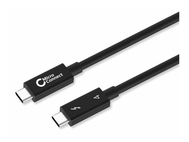 MicroConnect TB4030 Thunderbolt-Kabel 3 m Schwarz