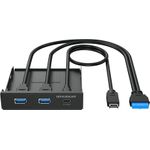 Graugear USB-HUB Multi Front Panel, USB 3.2 Gen2 Type-C retail (G-MP01)