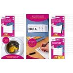 AVERY Textil-Etiketten, 13 x 45 mm, Maxi-Pack, weiß aus Vinyl-Folie, selbstklebend, handbeschriftbar, - 1 Stück (ETVET90)