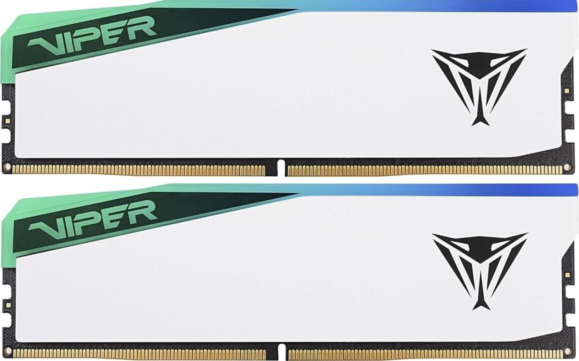 PATRIOT PVER532G62C42KW Viper Elite 5 White Viper Elite 5 DDR5 32GB CL42 62000MHz White RGB (PVER532G62C42KW)