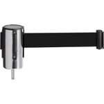 GUIL PST-CB/2 Schrankenkopf mit Gurt für Absperrpfosten (einziehbar | Länge: 3,00m) (PST-CB/2)