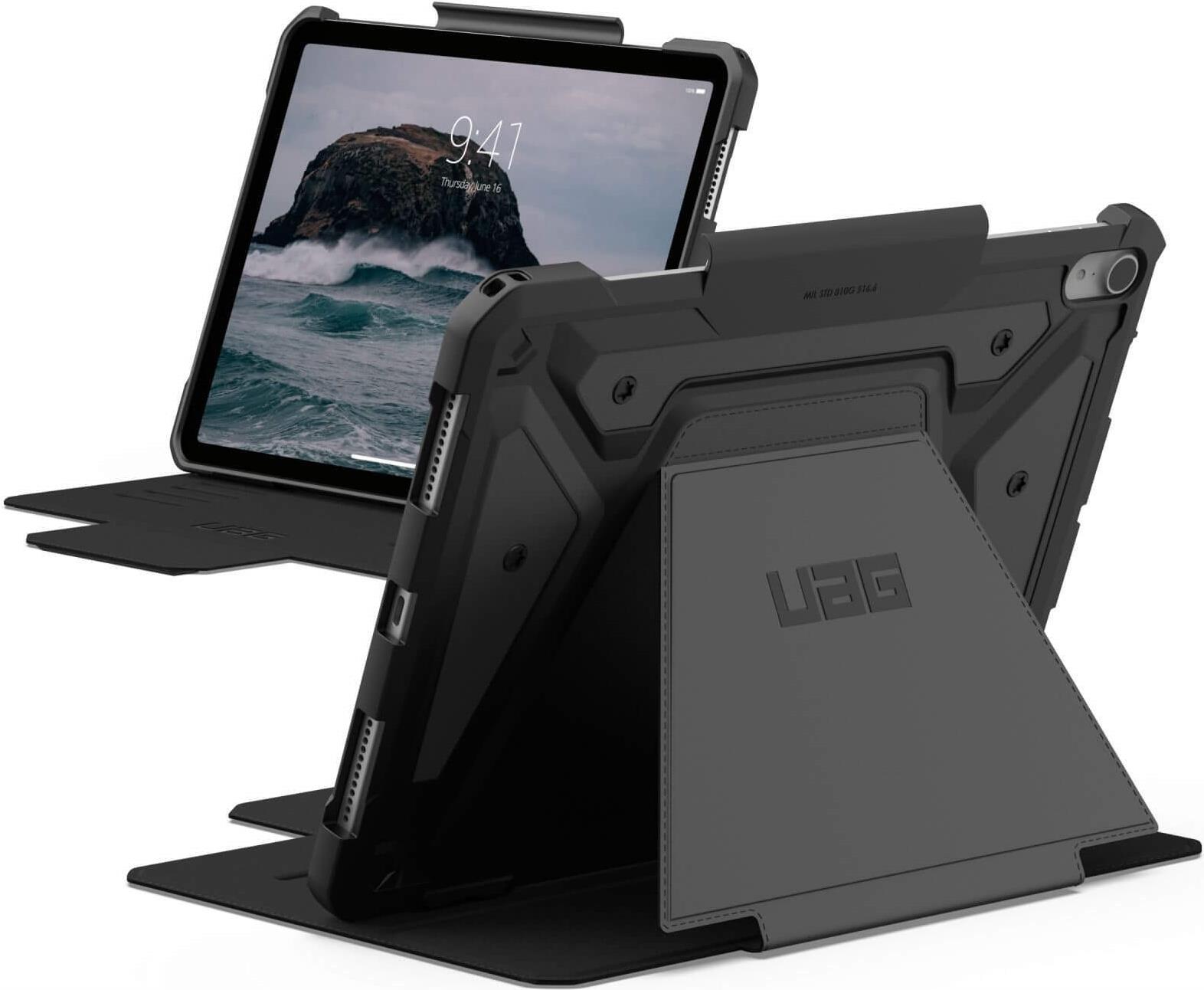 Urban Armor Gear Metropolis SE UAG Apple iPad Atlantic (10.9in Air) BLK 27,9 cm (11") Folio Schwarz (124473114040)