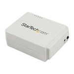 StarTech.com 1 Port USB WLAN 802,11 b/g/n Printserver mit 10/100 Mb/s Ethernet Anschluss (PM1115UWEU)