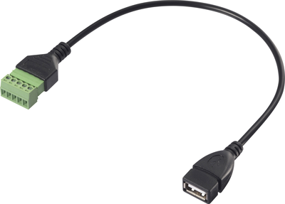 Renkforce USB 2.0 Adapterkabel[1x 2.0 Buchse A - 1x Klemmanschluss] RF-6443968 30 cm (RF-6443968)