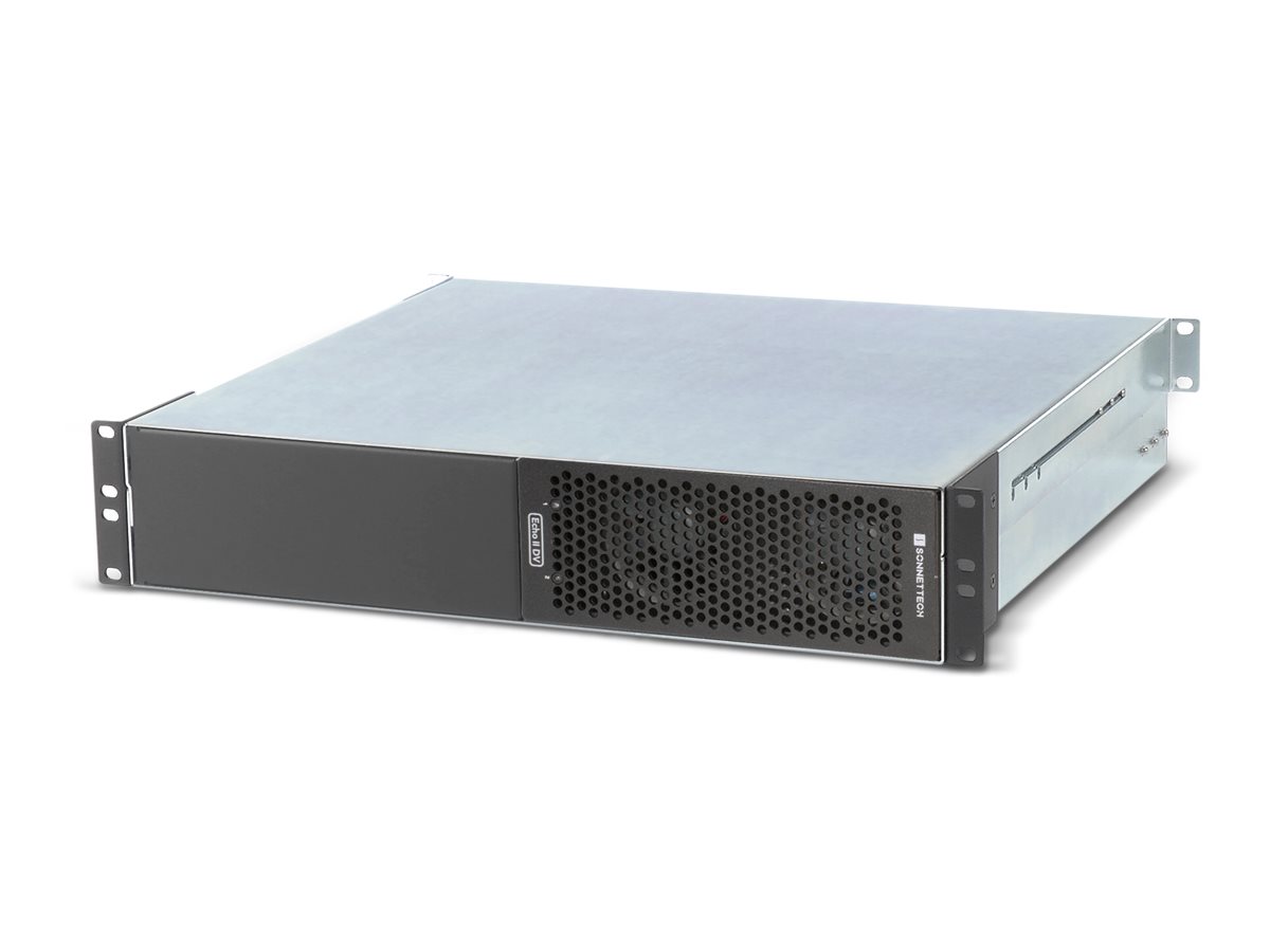Sonnet Echo II DV T5 Rackmount Systembus-Erweiterung 2 x Thunderbolt 5 Schwarz
