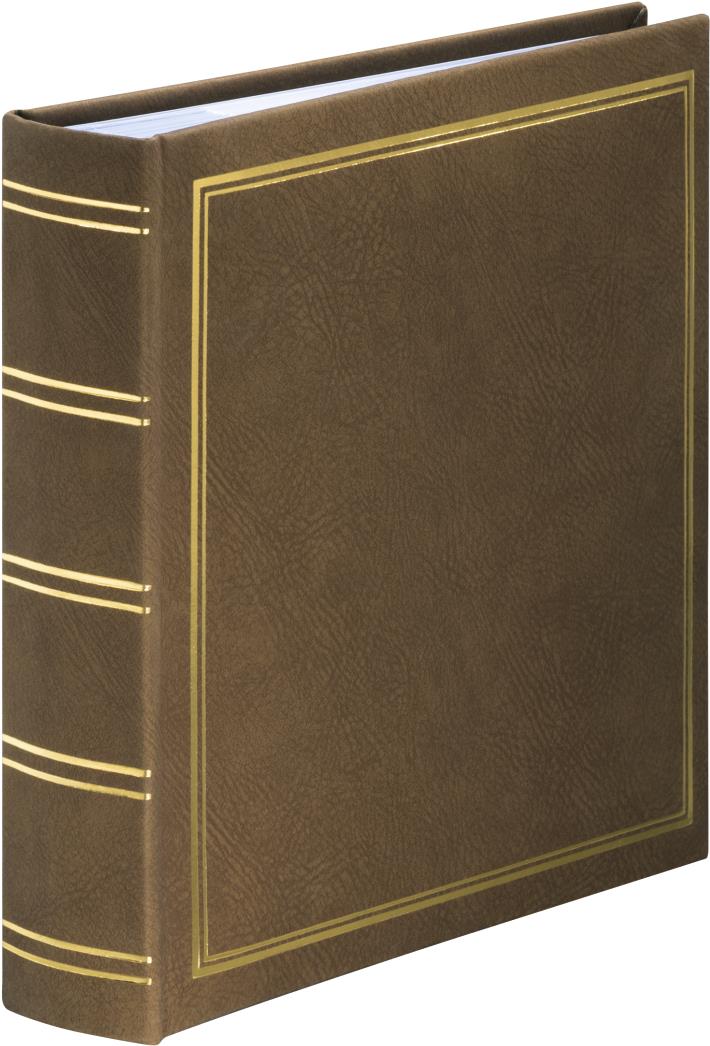 Hama London Fotoalbum Braun 100 Blätter 10 x 15 Gehäusebindung (00007167)