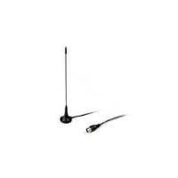 Wentronic Goobay Passive DVB-T2(HD) Mini-Magnetantenne, Schwarz, 2 m - 3 dB Antenne zum Empfang von DVB-T/DVB-T2 HD Programmen (67090)