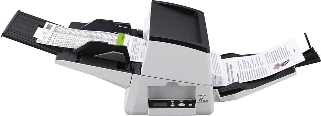 Ricoh fi-7600 Dokumentenscanner Dual CCD 600 dpi A3 USB 3.1 100 Seiten/Min. Schwarz, Weiß