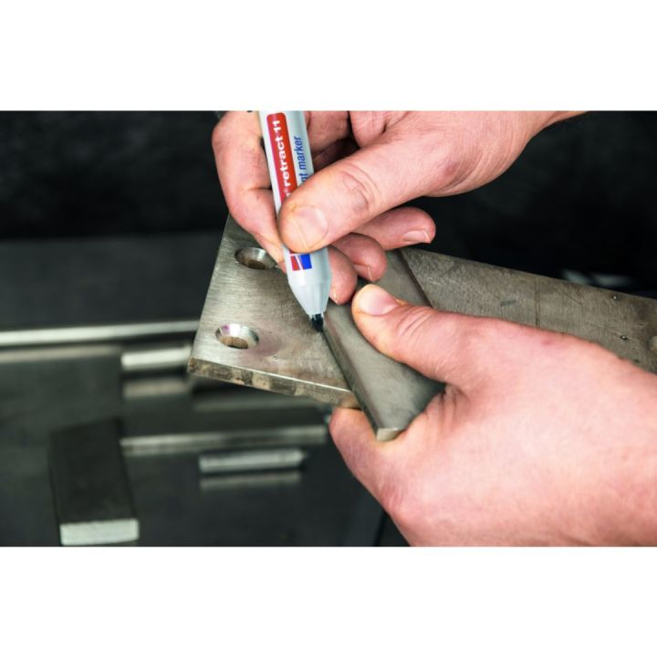 edding Retract 11 Permanentmarker 1,5–3 mm einziehbar 10 Stück Grün
