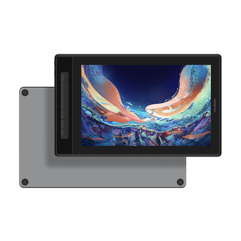 HUION Kamvas Pro 13 (2.5K) Grafiktablett 13,3" 2560 x 1600 5080 lpi USB Typ-C Silber