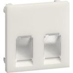 HAGER GZDM29016 Zentralscheibe 2-fach Montagerahmen GMDM (GZDM29016)