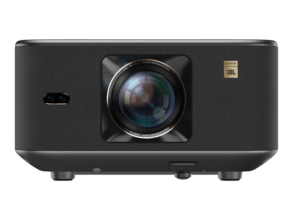 YABER K3 LCD-Projektor 1600 ANSI-Lumen Full HD 1080p WLAN Bluetooth HDMI Schwarz