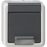 GIRA 441430 SCHUKO KD + SH WG AP Grau (441430)