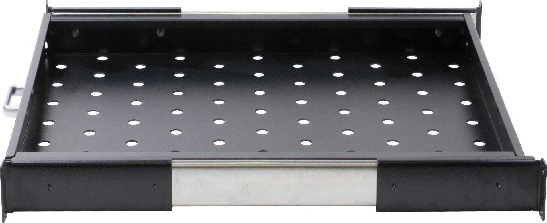 Rockstable 1 HE 19" Fachboden Ausziehbar (RS19-UH68)