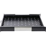 Rockstable 1 HE 19" Fachboden Ausziehbar (RS19-UH68)