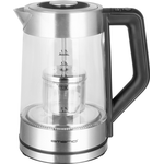 Emerio Wasserkocher, 1.7L, Glaskörper, Edelstahlfilter (WK-122730)