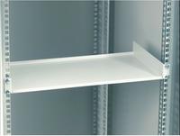 SCHÄFER 48,30cm (19") Fachboden, 1 HE, Festeinbau, Tiefe: 250 mm, lichtgrau RAL 7035 Der Fachboden kann in alle Racks mit einer 482,6mm (19")-Ebene eingebaut werden (7750250)