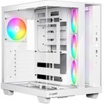 Be Quiet! Light Base 500 LX Weiß Midi Tower Gaming Gehäuse mit Seitenfenster (BGW86)