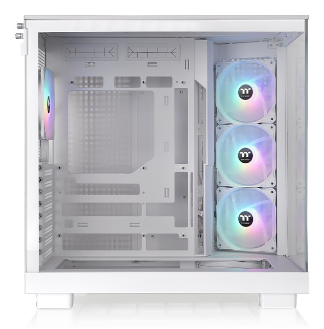 Thermaltake View 380 XL TG ARGB Midi Tower Gehärtetes Glas Snow White