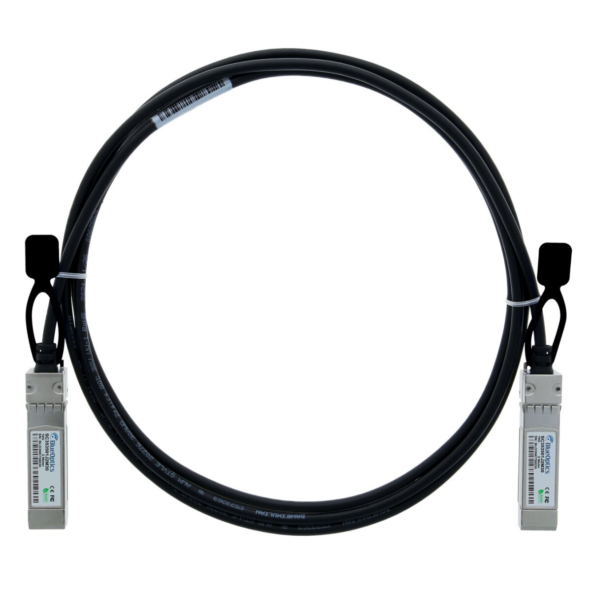 BlueOptics DAC10G-50CM-BL SFP+ 0,5 m Schwarz
