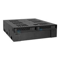 Backplane IcyDock 2x6,3/1x8,9cm SATAI-III in 1x5,25" HDD/SSD (MB322SP-B)