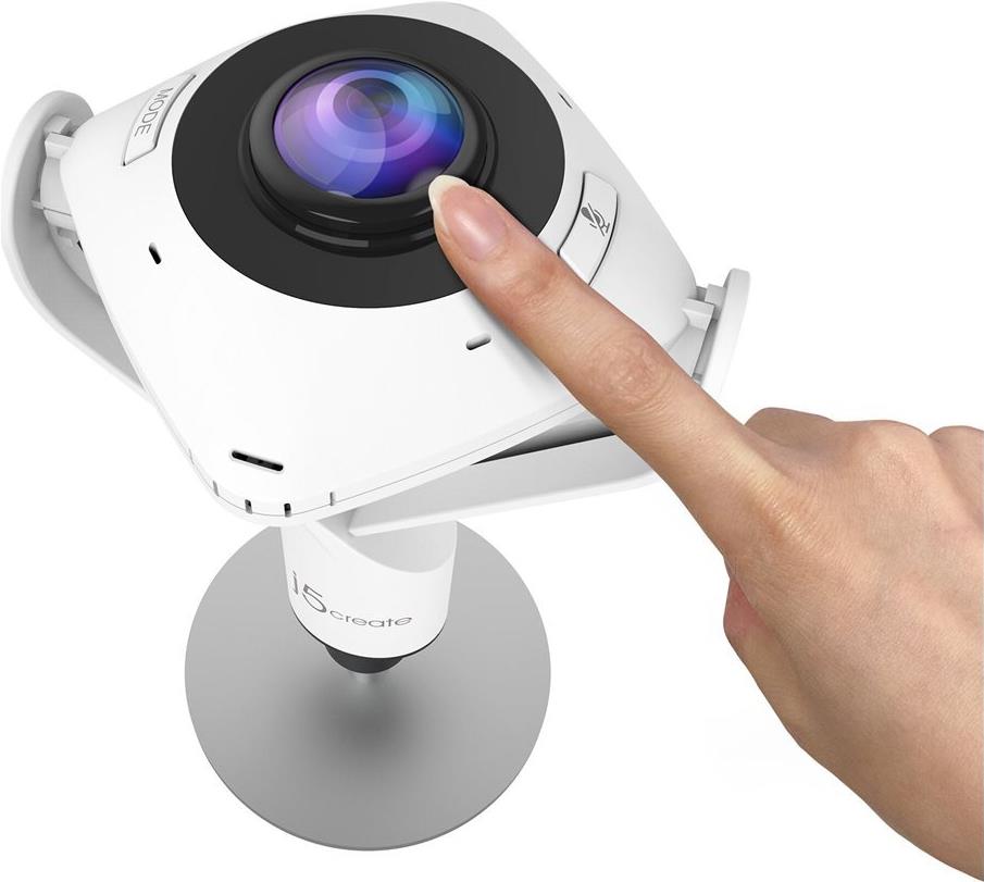 j5create JVCU360-N 360° Konferenzkamera Full HD 1080p 30 fps USB 2.0 / USB-C Schwarz, Weiß