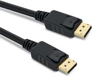 PREMIUMCORD Cable DisplayPort 1.4 Verbindungskabel M/M, vergoldete Stecker, 2 m (kport8-02)
