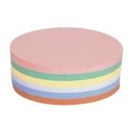 magnetoplan Kommunikationskarten oval, 190 x 110 mm farbig sortiert in:: rosa, grün, gelb, weiß, blau und orange (112501910)